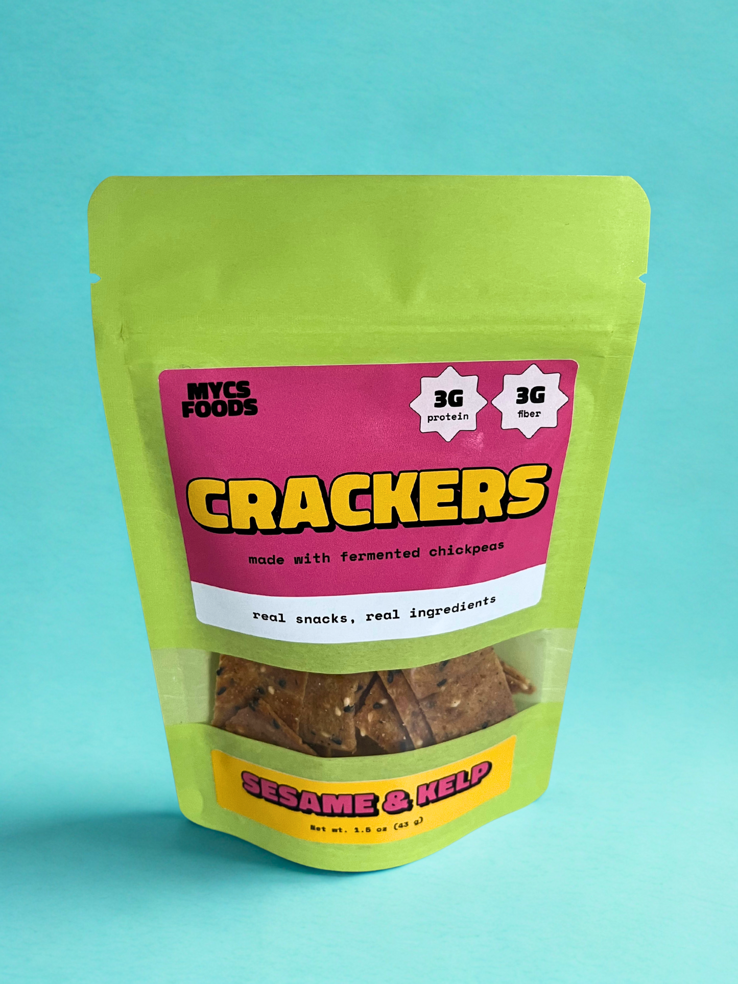MYCS Crackers - Sesame & Kelp